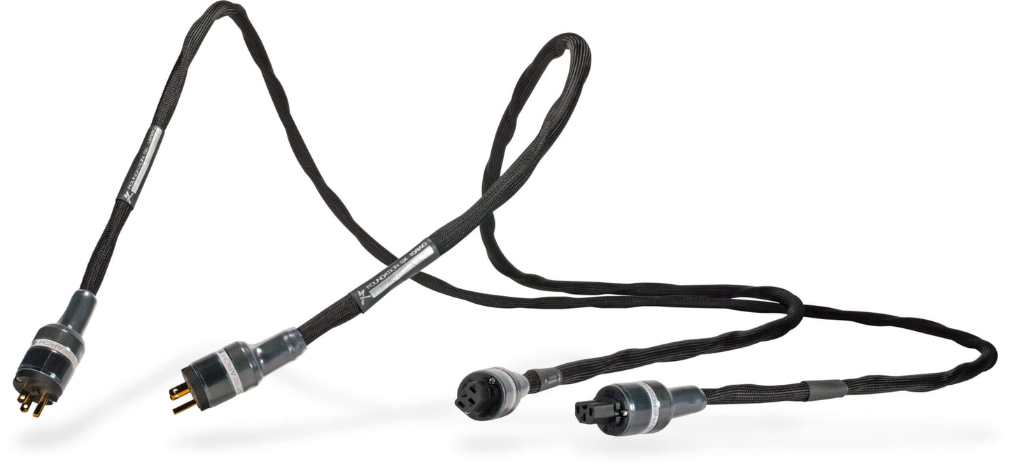 Synergistic Research Foundation SX Power Cables-black