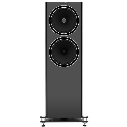 Fyne Audio F704 Floorstanding Speaker-black-front