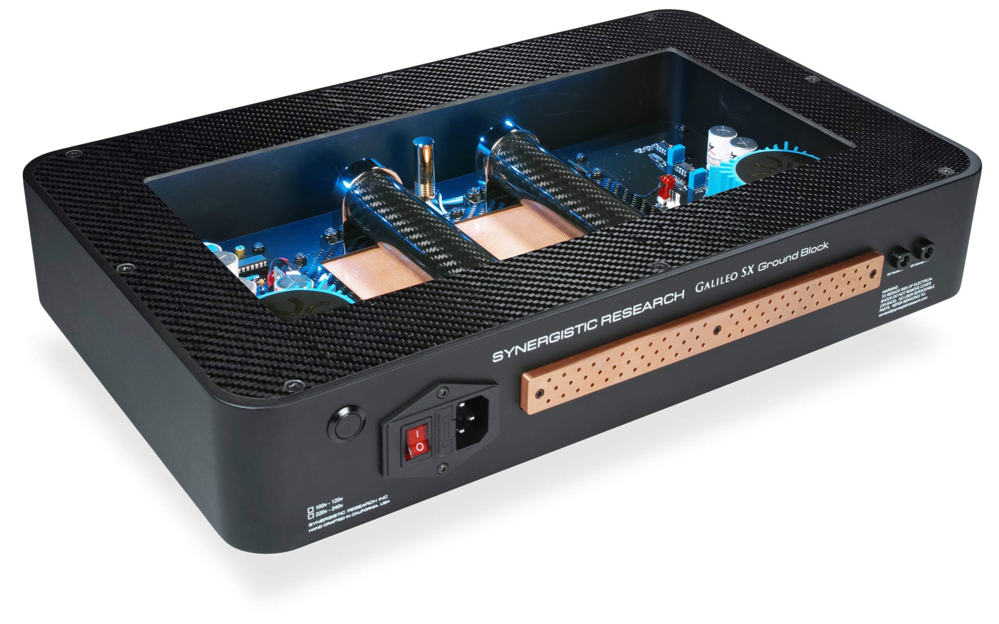 Synergistic Research Galileo SX Active Ground Block MKII-side