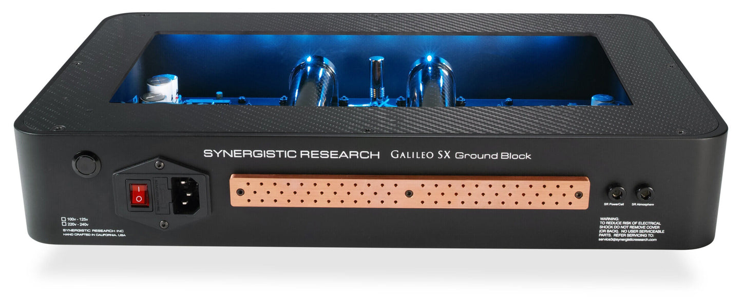 Synergistic Research Galileo SX Active Ground Block MKII-rear
