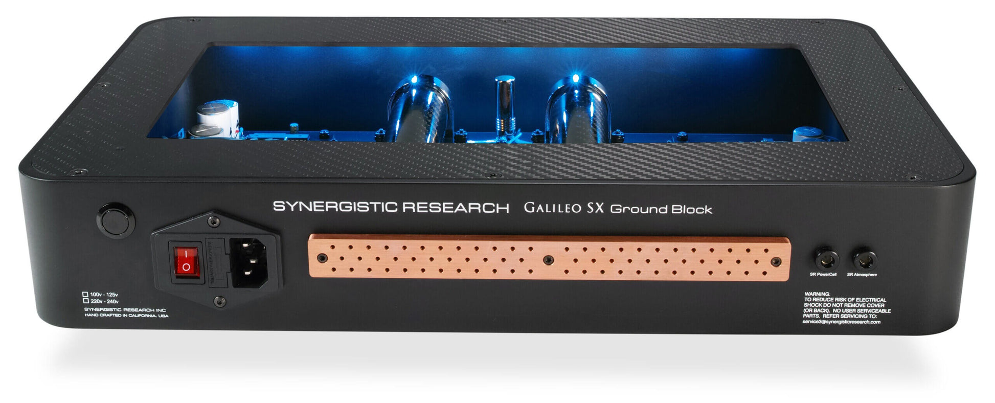 Synergistic Research Galileo SX Active Ground Block MKII-rear