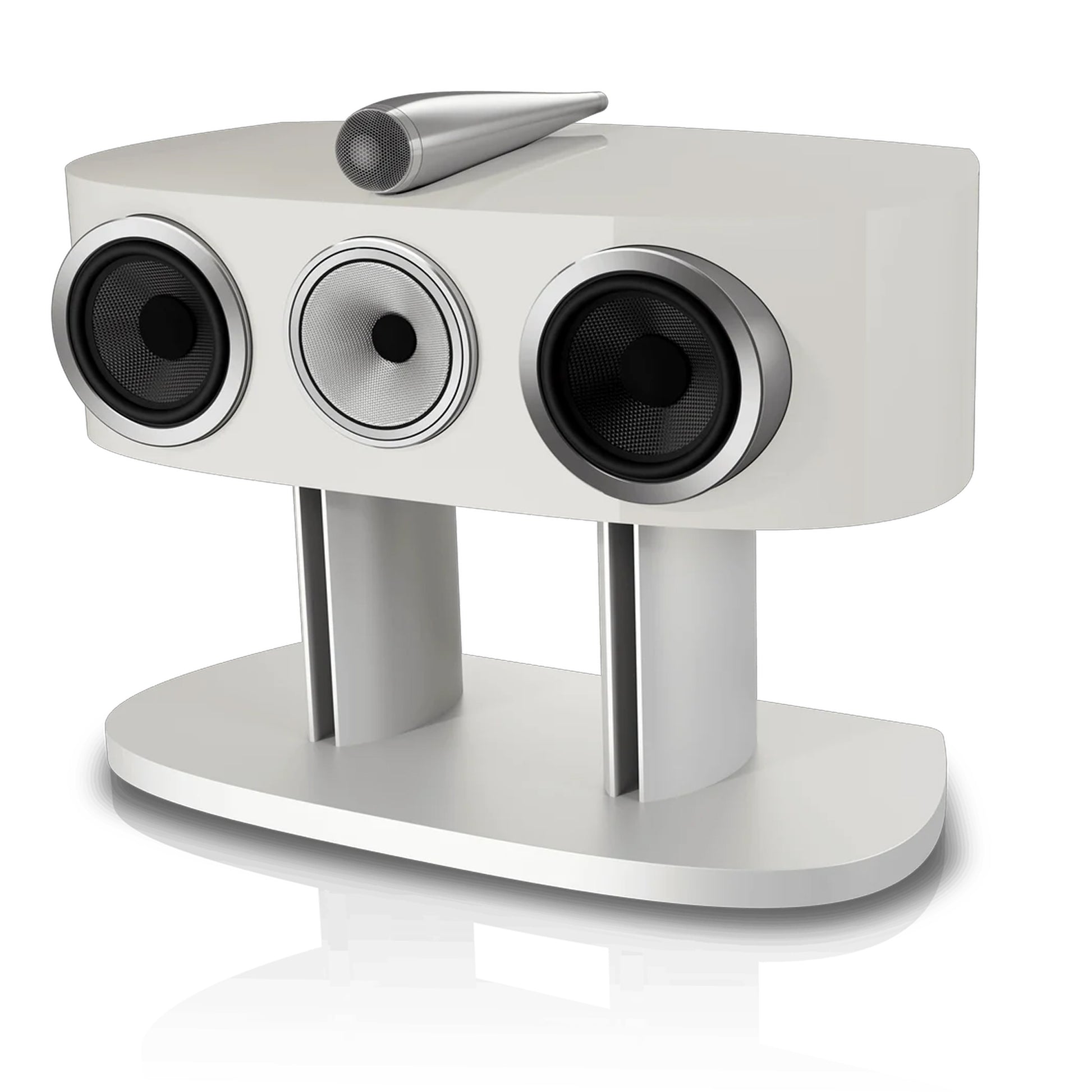 Bowers & Wilkins HTM81 D5 Centre-channel speaker-white-front