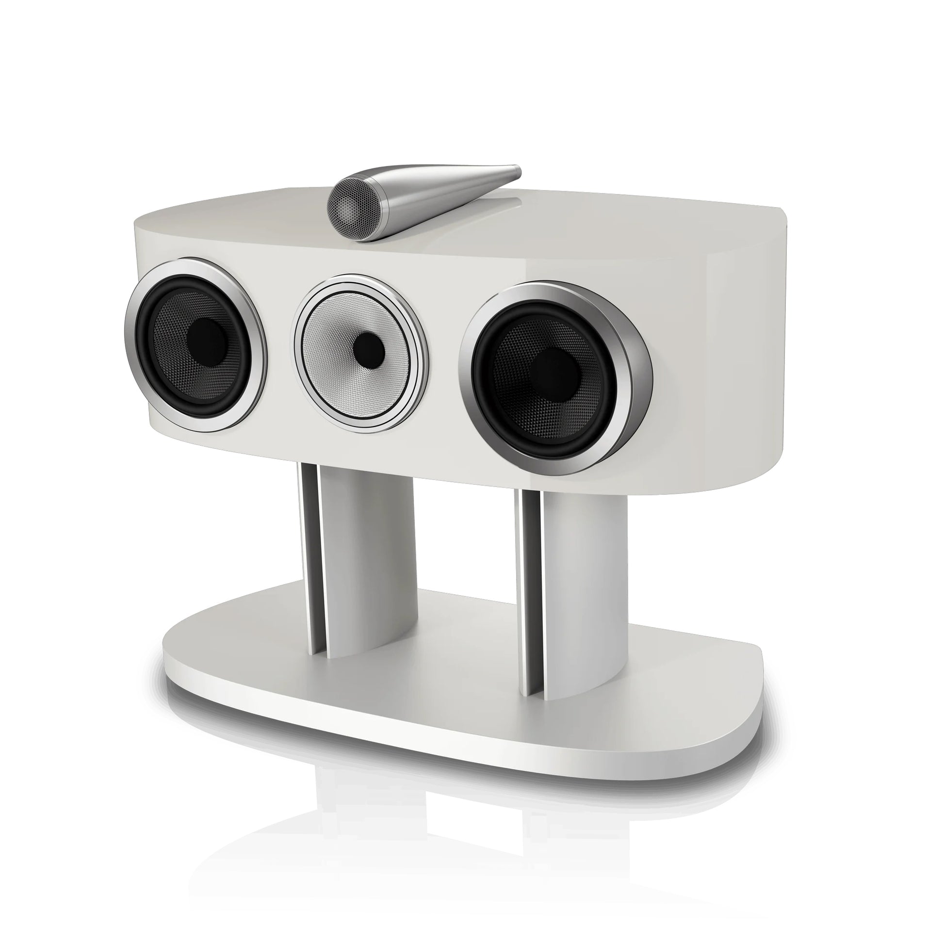 Bowers & Wilkins HTM82 D5 Centre-channel speaker-white-front