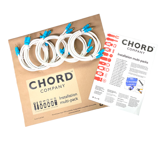 Chord Company RCA Cable Installer Pack -5 packs