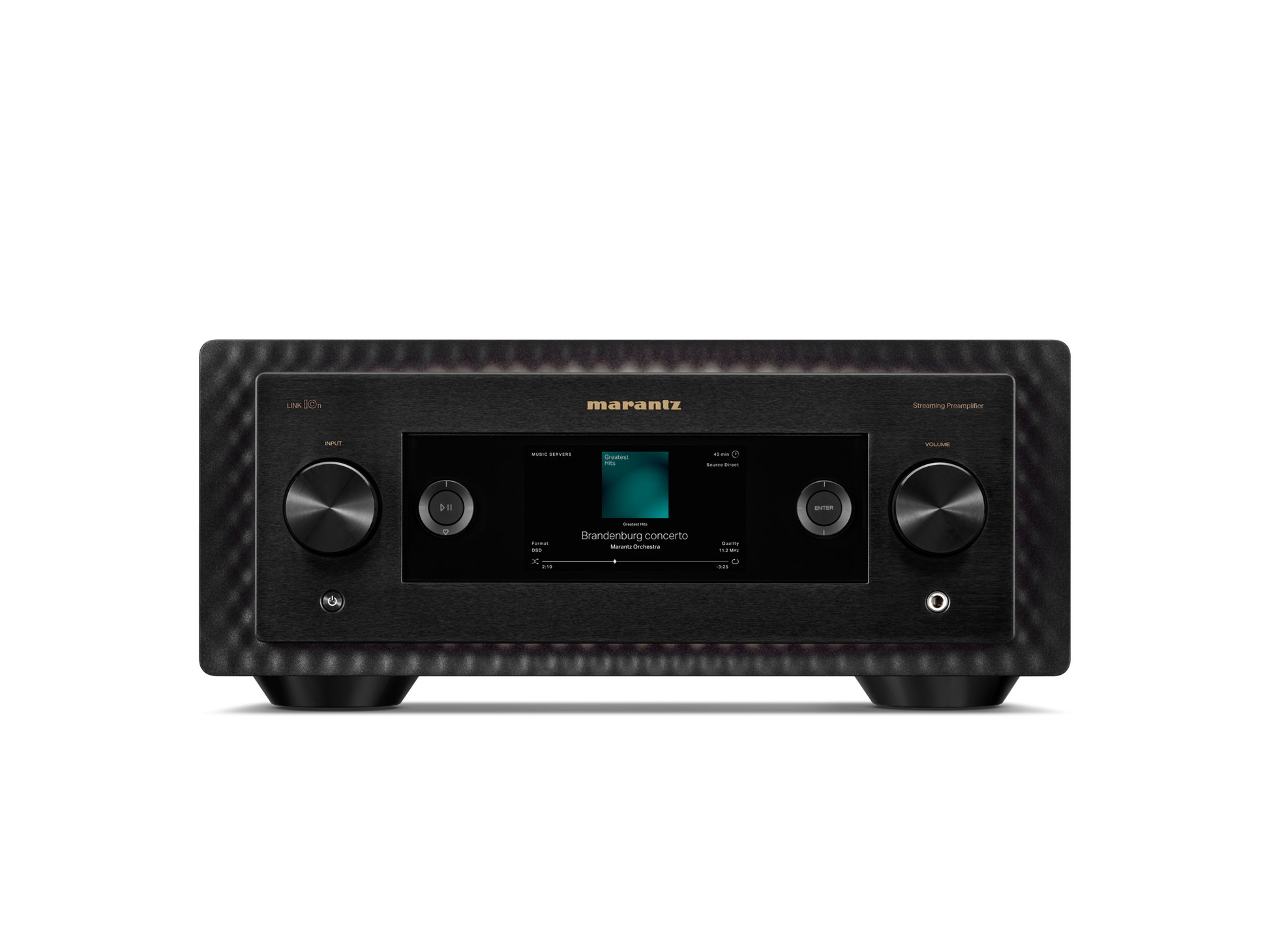 Marantz LINK 10n Network Audio Player-front-black