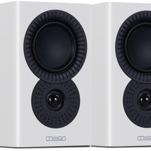 Mission LX-1 MkII Bookshelf Speakers (Pair) white