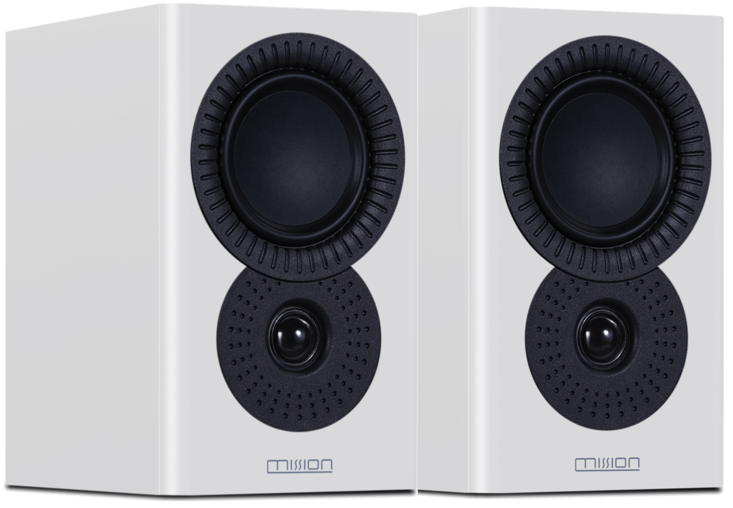 Mission LX-1 MkII Bookshelf Speakers (Pair) white