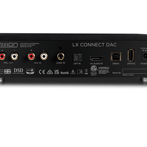 Mission LX Connect DAC rear