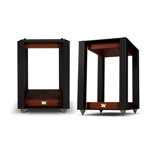 Wharfedale Linton Speaker Stands (Pair) mahogany