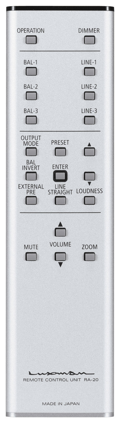 Luxman C-10X Pre-Amplifier remote