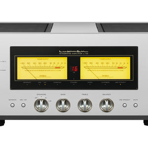 Luxman L-100 CENTENNIAL Integrated Class A Amp-silver-front