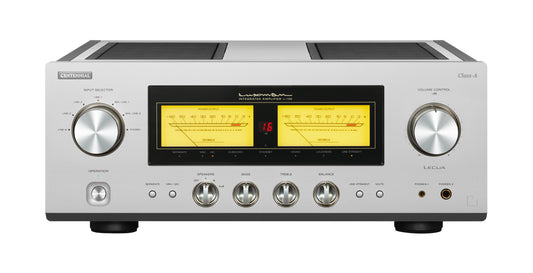 Luxman L-100 CENTENNIAL Integrated Class A Amp-silver-front