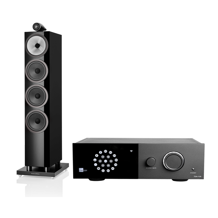 Lyngdorf 1120 + Bowers and Wilkins 702 S3 inc cable
