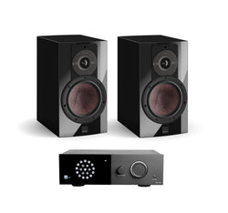 Lyngdorf 1120 + DALI Rubikore 2 inc Cable-front-black
