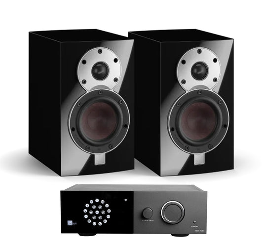 Lyngdorf 1120 + Dali Menuet inc Cable-black