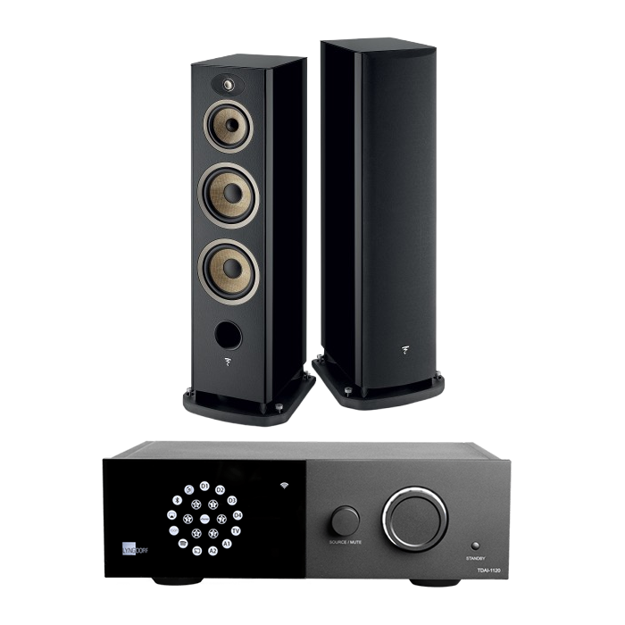 Lyngdorf 1120 + Focal ARIA EVO X N4 inc cable