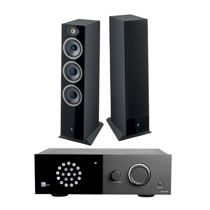 Lyngdorf 1120 + Focal Theva N3 inc cable