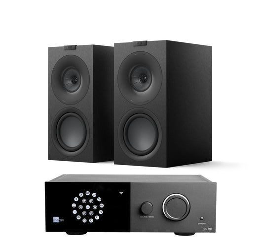 Lyngdorf 1120 + KEF Q Concerto Meta inc Cable-black