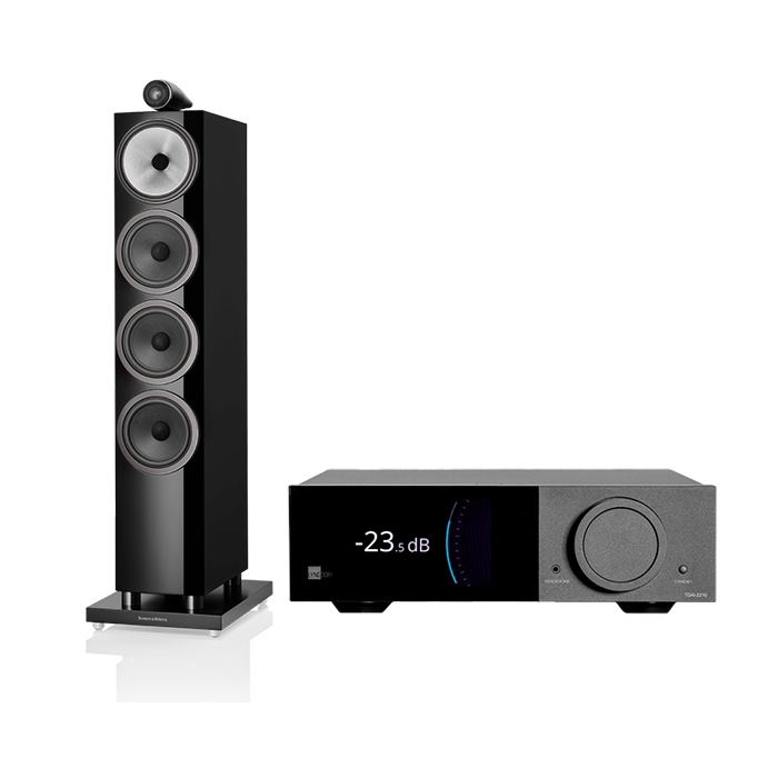 Lyngdorf 2210 + Bowers and Wilkins 702 S3 inc cable