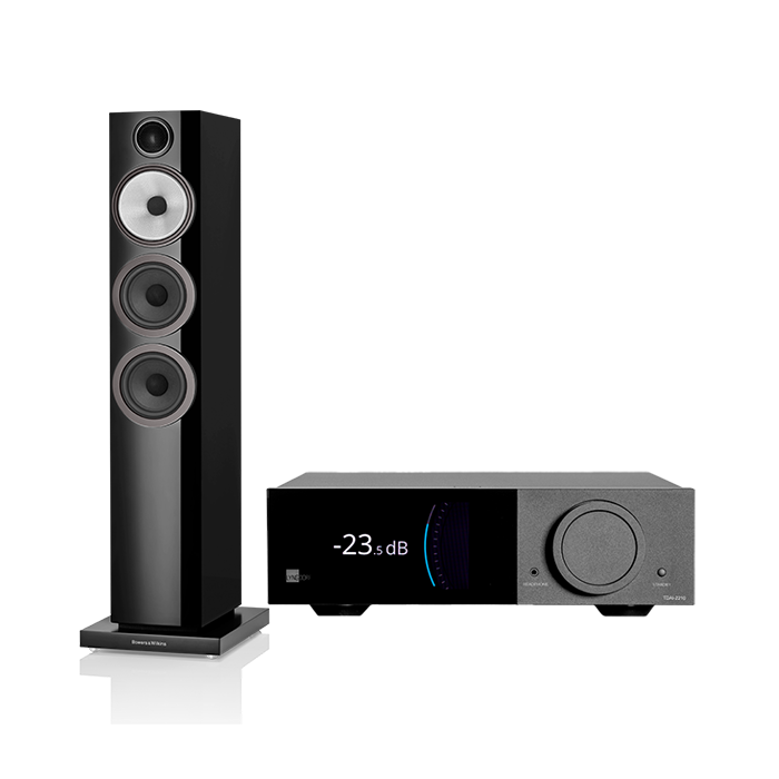 Lyngdorf 2210 + Bowers and Wilkins 704 S3 inc cable