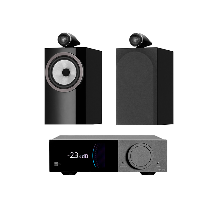 Lyngdorf 2210 + Bowers and Wilkins 705 S3 inc cable