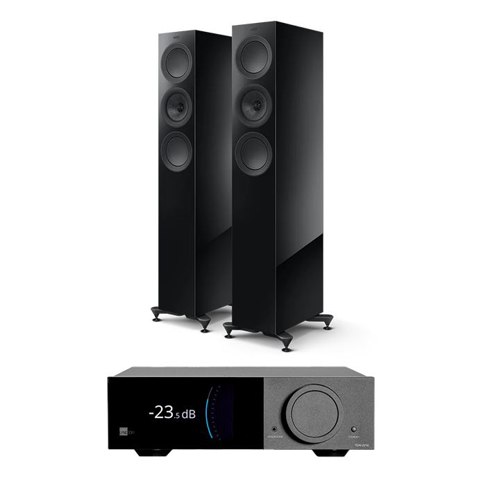 Lyngdorf 2210 + KEF R5 Meta inc cable