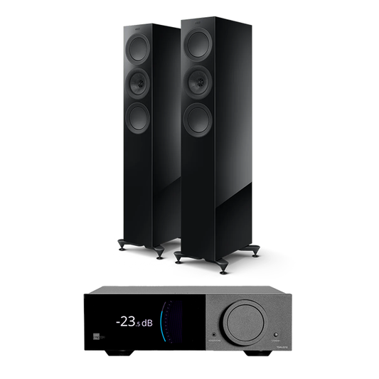 Lyngdorf 2210 + KEF R5 Meta inc cable
