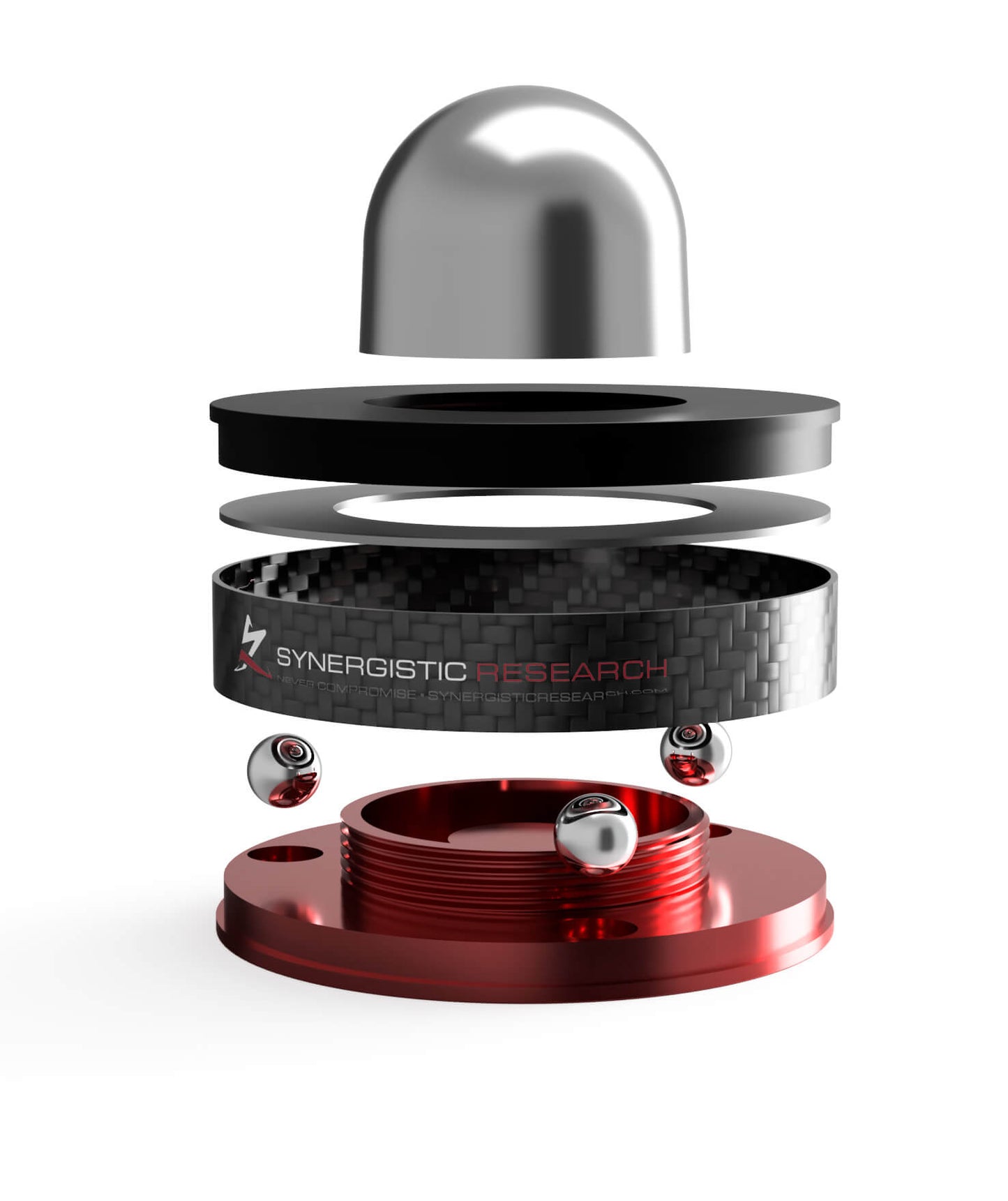 Synergistic Research MiG SX-parts separated