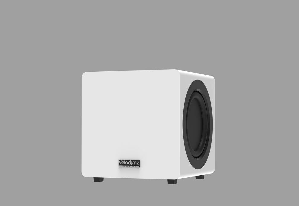 Velodyne Acoustics MiniVee X Active Subwoofer-white