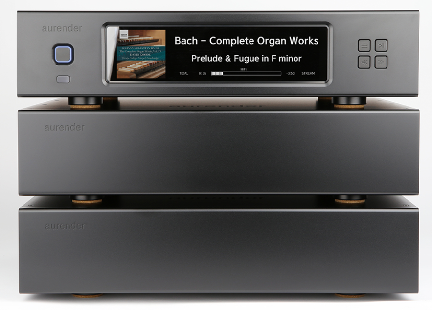 Aurender N50 Reference Music Server-front-black