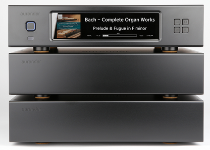 Aurender N50 Reference Music Server-front-black