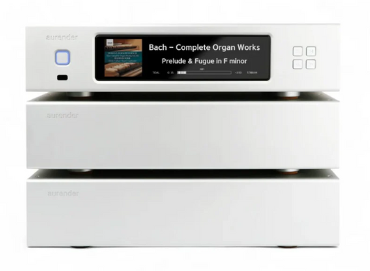Aurender N50 Reference Music Server-front-white