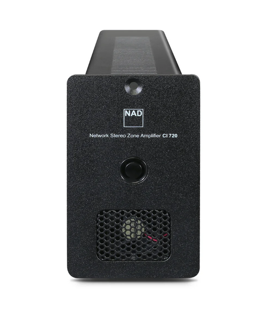 NAD CI 720 V2 Network Stereo Zone Amplifier-Black-front