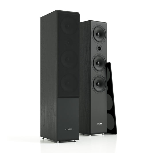 Pylon Audio Opal 30 Floorstanding Speakers-black ash