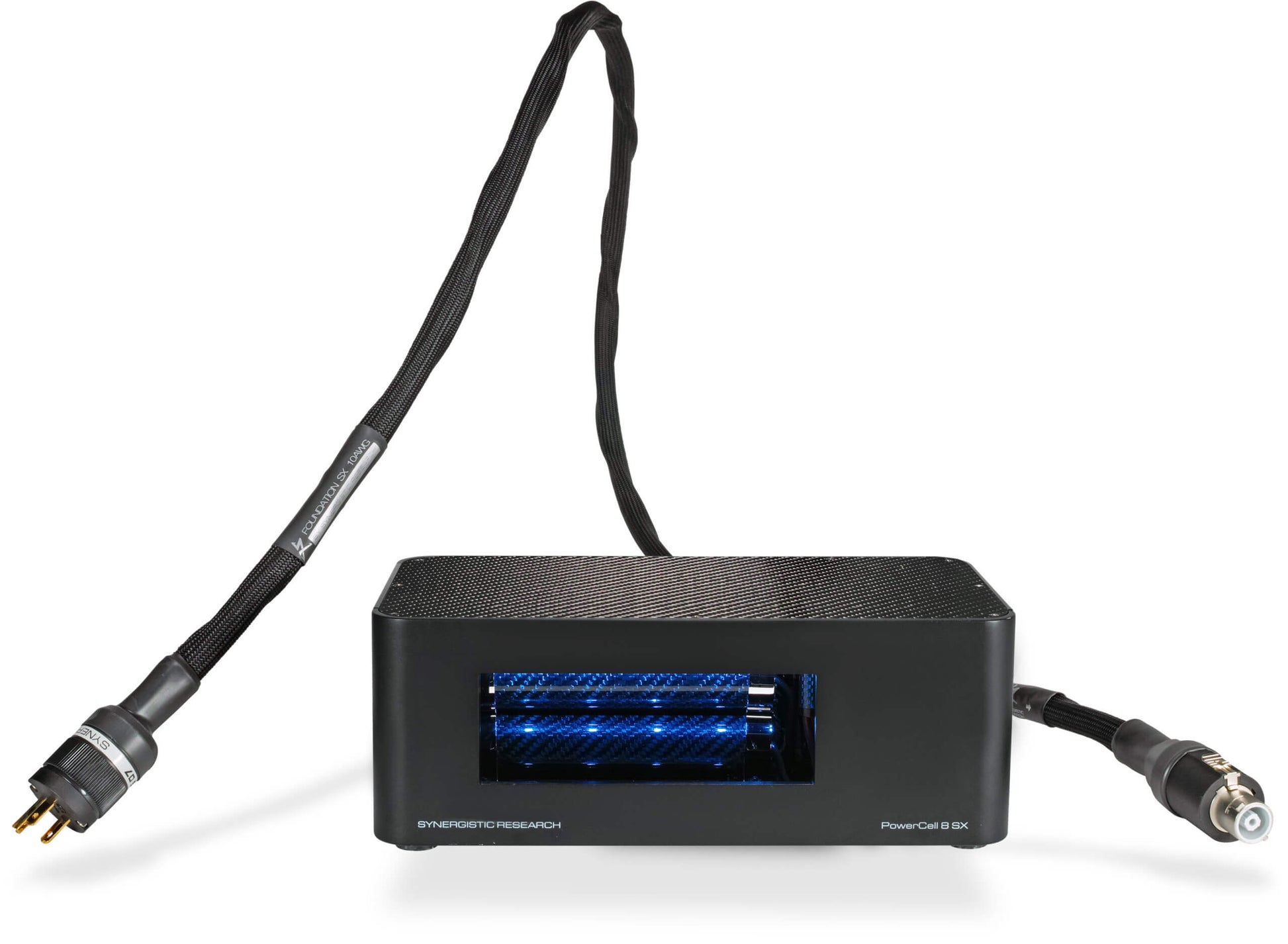 Synergistic Research PowerCell 8 SX Power Conditioner-included 5ft. Foundation SX 10awg power cable
