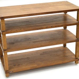 Atacama Apollo Podium 10 Dark Oak Modular HiFi & AV Rack