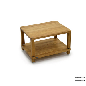 Atacama Apollo Podium 6 Natural Oak Modular HiFi Rack