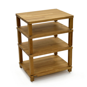 Atacama Apollo Podium 6 Natural Oak Modular HiFi Rack