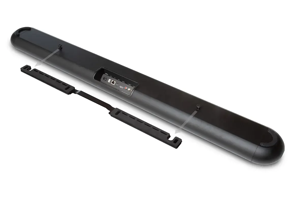 Bluesound PULSE CINEMA Wireless Multi-Room Streaming Soundbar -back black