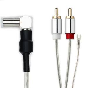 Pro-Ject  Connect it E Phono 5P-white- (Right Angle) / RCA 1.23m
