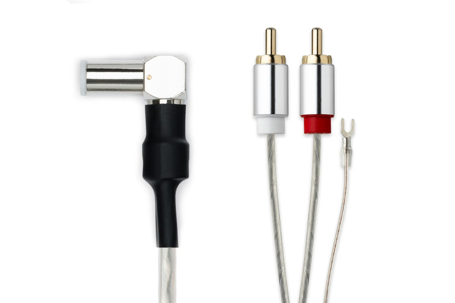 Pro-Ject  Connect it E Phono 5P-white- (Right Angle) / RCA 1.23m