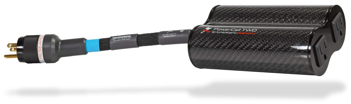 Synergistic Research PowerCell TWO Dual Inline Power Conditioner-black