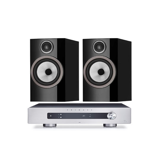 Primare I25 + Bowers and Wilkins 706 S3 inc Cable - titanium