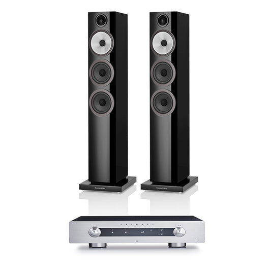 Primare I35 + Bowers and Wilkins 704 S3 inc Cable - titanium