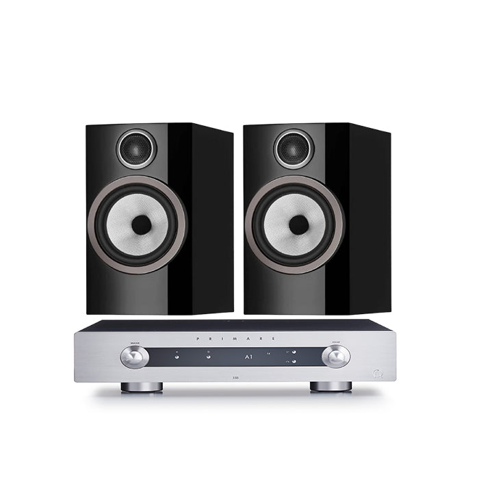 Primare I35 + Bowers and Wilkins 706 S3 inc Cable - titanium