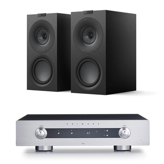 Primare I35 + KEF Q Concerto Meta inc Cable -titanium