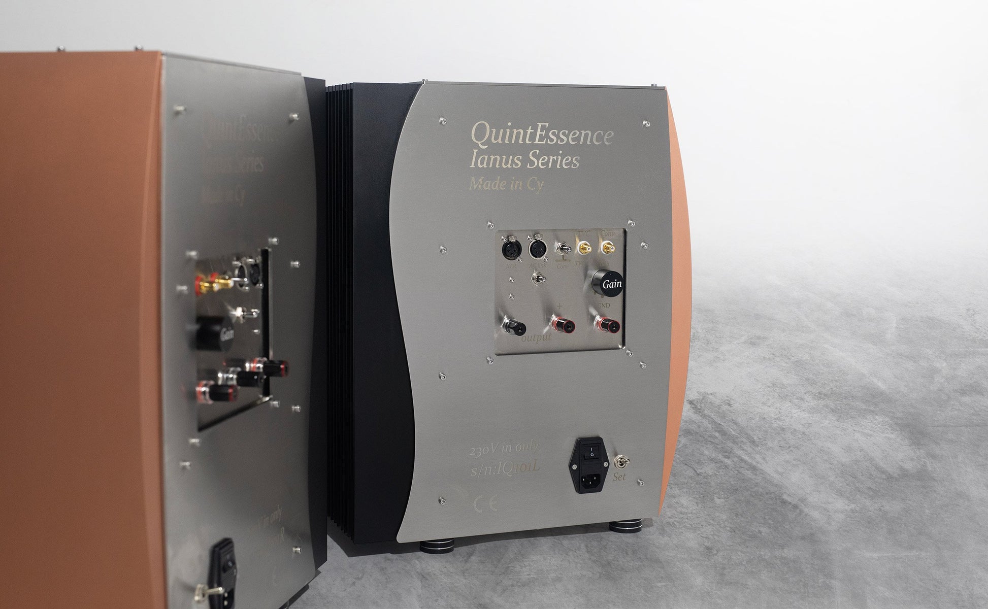 Aries Cerat Ianus QuintEssence Mono Power Amp (Pair)-back