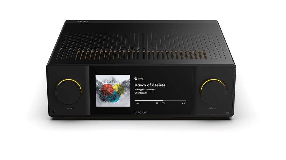 Arcam SA45 Streaming Integrated Amplifier front