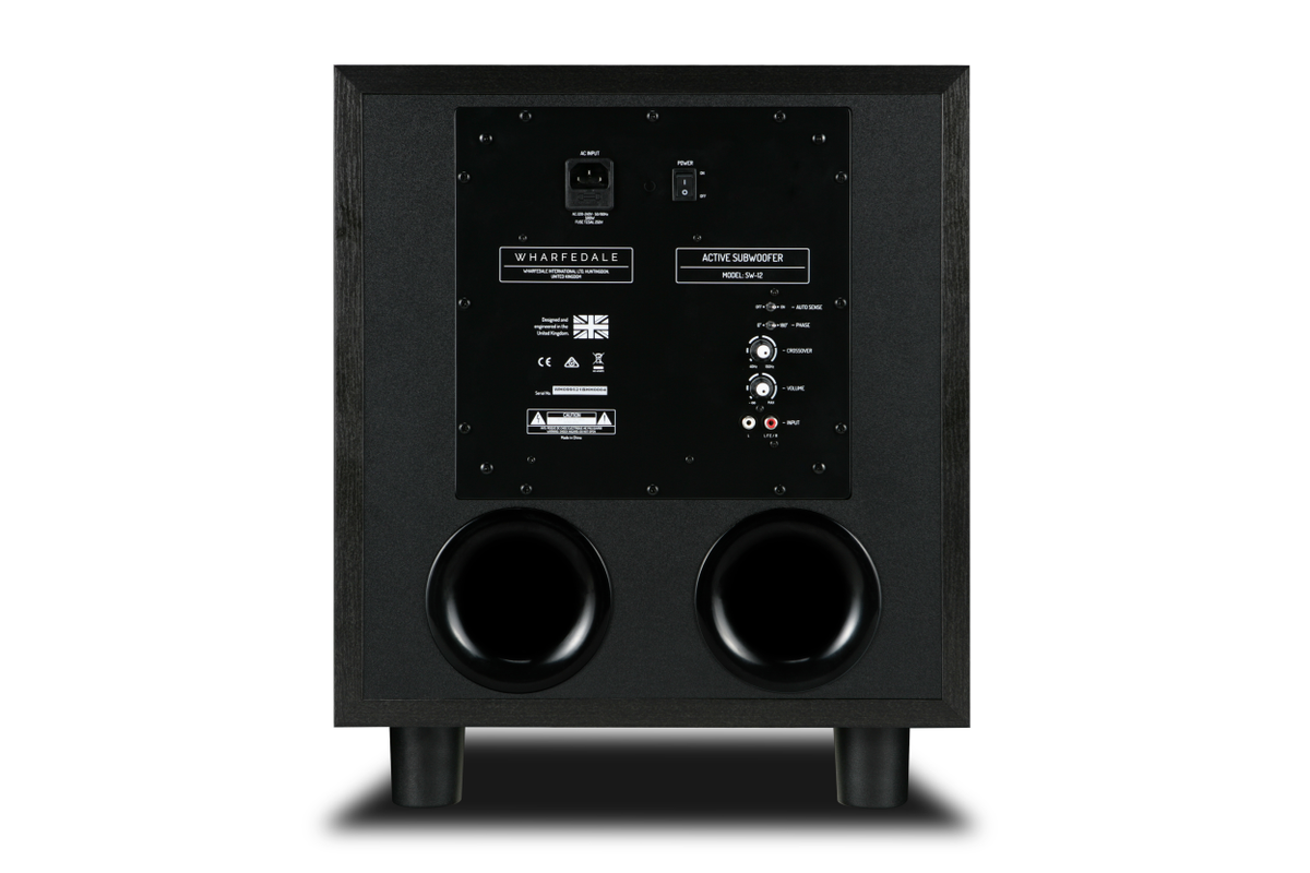 Wharfedale SW-12 Subwoofer rear