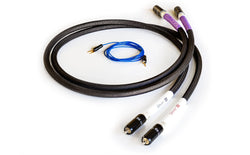 Tellurium Q Silver III Tone Arm RCA-RCA Cable-black